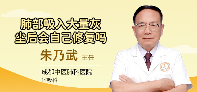 肺部吸入大量灰尘后会自己修复吗