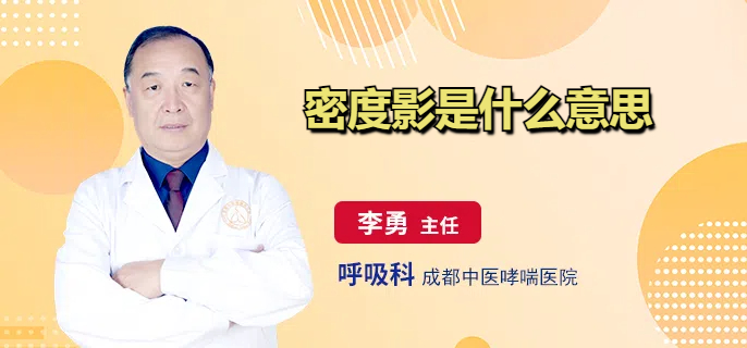密度影是什么意思