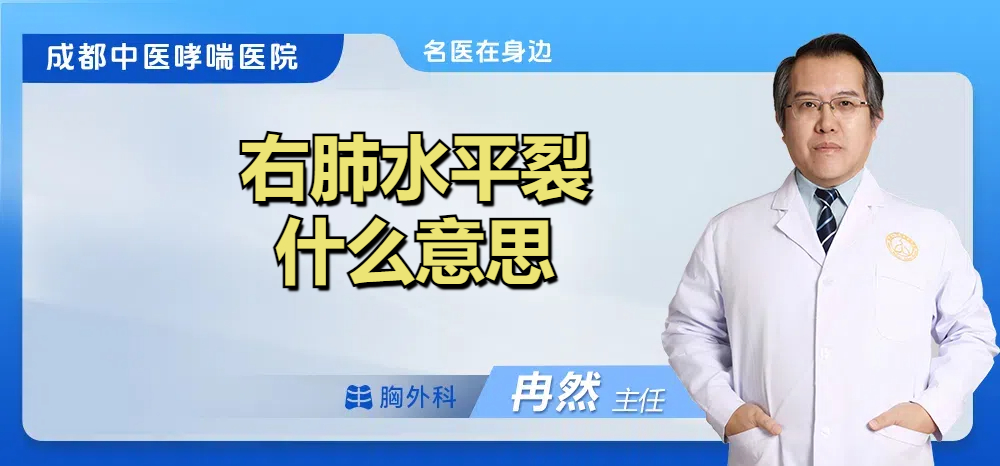 右肺水平裂什么意思