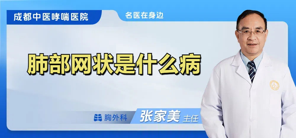 肺部网状是什么病