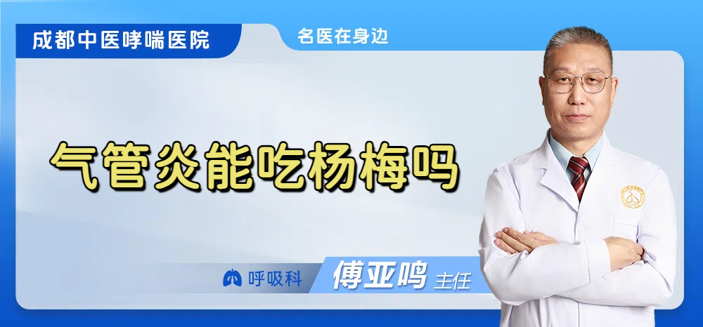 气管炎能吃杨梅吗